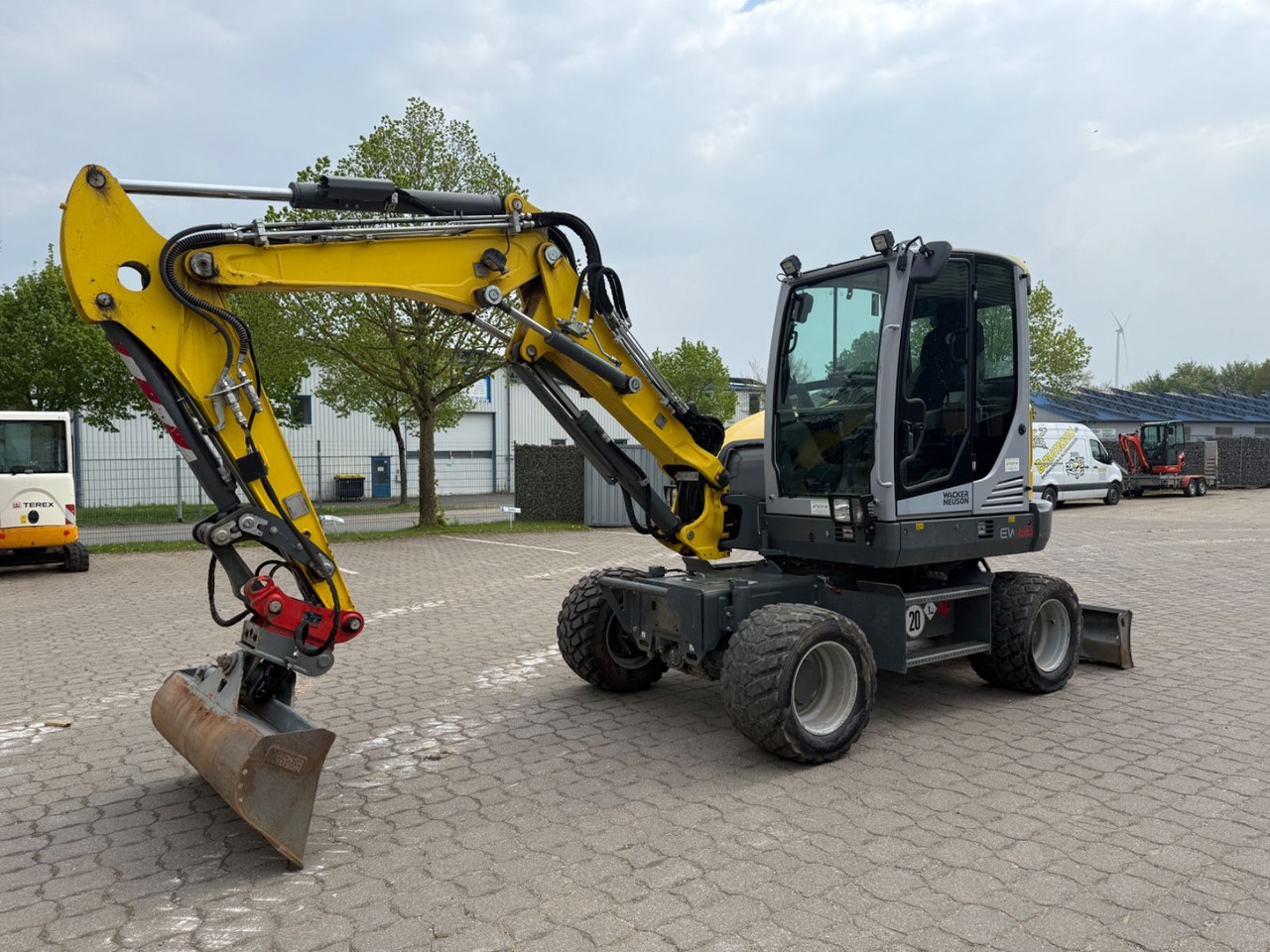 Wacker EW 65, Bj 18, 855 BH, VA, Breitreifen HS03, TOP - 휠 굴삭기 : 사진 1 Wacker EW 65, Bj 18, 855 BH, VA, Breitreifen HS03, TOP - 휠 굴삭기 : 사진 1