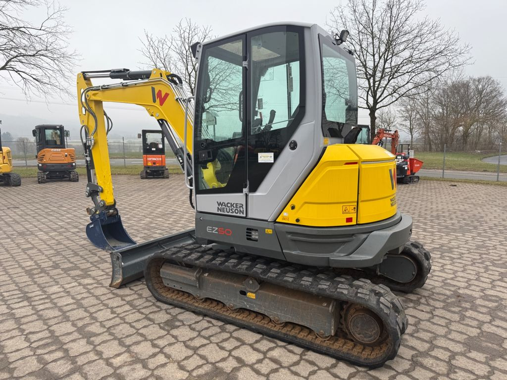 Wacker EZ 50, Bj 24, 300 BH, Gummiketten, HS03, TL - 미니 굴삭기 : 사진 2 Wacker EZ 50, Bj 24, 300 BH, Gummiketten, HS03, TL - 미니 굴삭기 : 사진 2