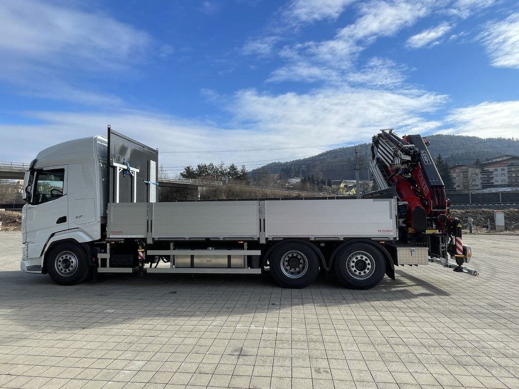 DAF XF 480 FAN Kranwagen / Vorlauf 2026 ! - 드롭사이드/ 플랫베드 트럭, 크레인 트럭 : 사진 4 DAF XF 480 FAN Kranwagen / Vorlauf 2026 ! - 드롭사이드/ 플랫베드 트럭, 크레인 트럭 : 사진 4