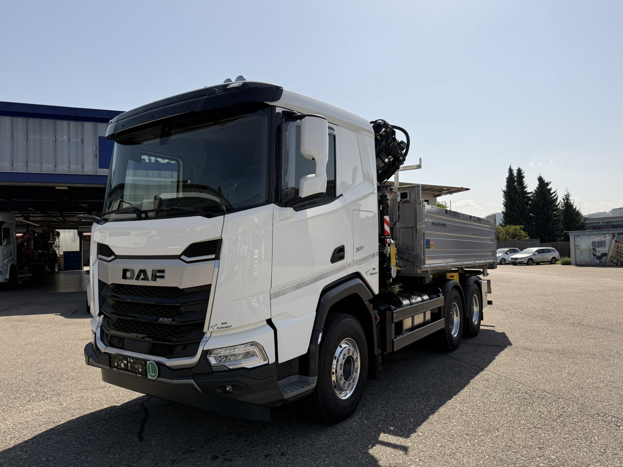 DAF XF 530 FAT Frontkran Fassi F255 A Vorlauf 2026 ! - 덤프트럭, 크레인 트럭 : 사진 1 DAF XF 530 FAT Frontkran Fassi F255 A Vorlauf 2026 ! - 덤프트럭, 크레인 트럭 : 사진 1