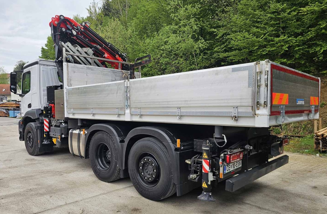 MERCEDES-BENZ Hiab Palfinger Fassi F545-6 JIB-6 - 덤프트럭 : 사진 4 MERCEDES-BENZ Hiab Palfinger Fassi F545-6 JIB-6 - 덤프트럭 : 사진 4