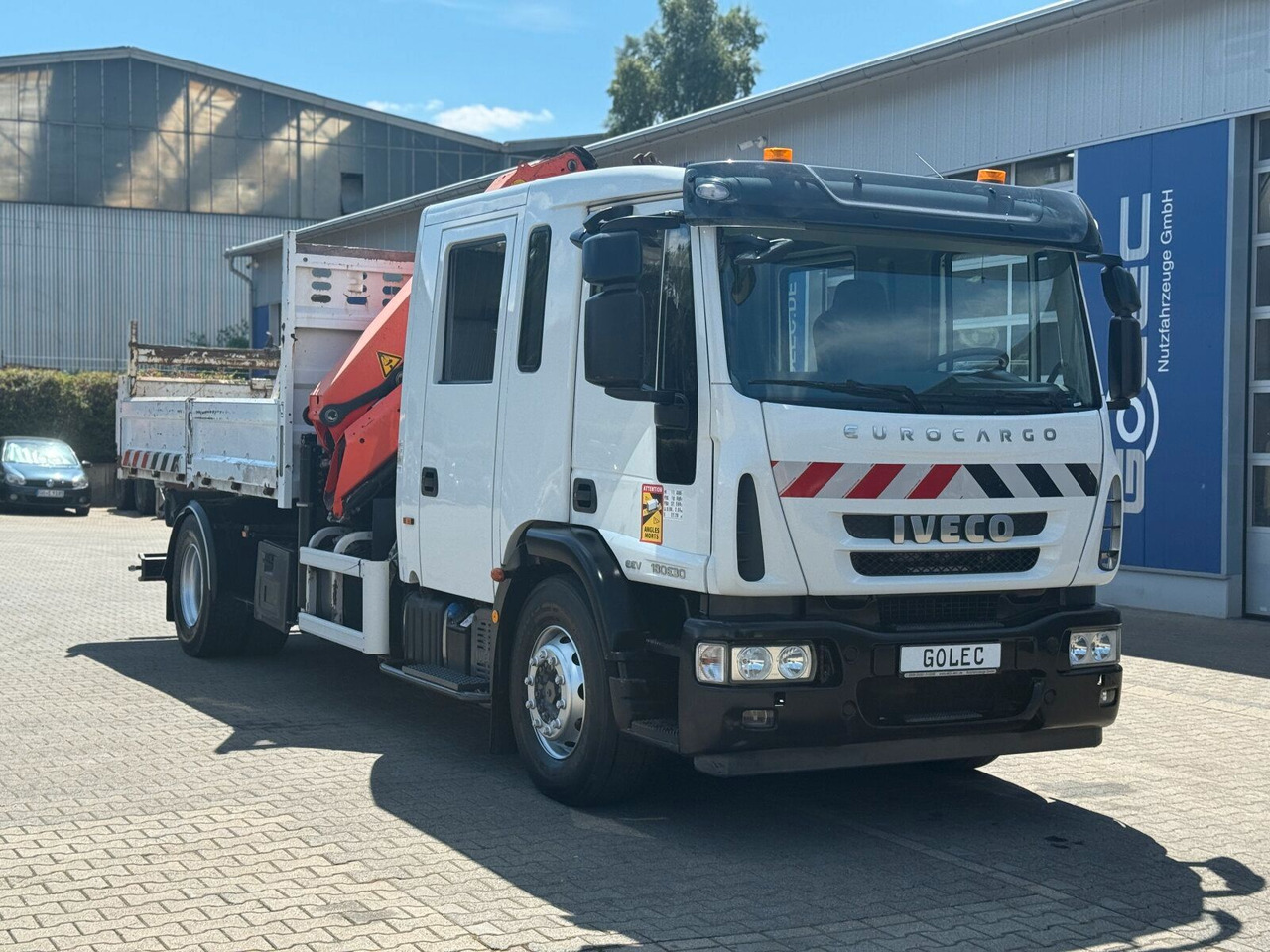 Iveco ML180E 4x2 DOKA Euro 5 Kipper Kran PK16001K-B - 크레인 트럭 : 사진 1 Iveco ML180E 4x2 DOKA Euro 5 Kipper Kran PK16001K-B - 크레인 트럭 : 사진 1