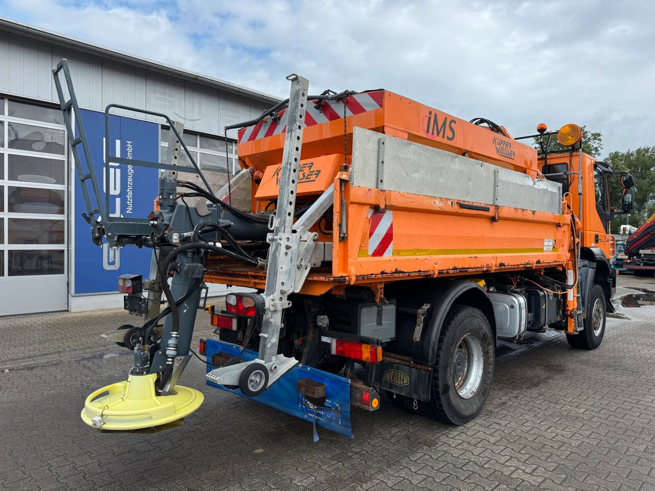 Iveco TRAKKER Kipper Kran TEREX 85.2 Winterdienst - 덤프트럭, 크레인 트럭 : 사진 4 Iveco TRAKKER Kipper Kran TEREX 85.2 Winterdienst - 덤프트럭, 크레인 트럭 : 사진 4