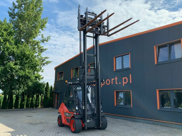 Linde H80T-03 Gas Stapler - LPG 지게차 : 사진 4 Linde H80T-03 Gas Stapler - LPG 지게차 : 사진 4