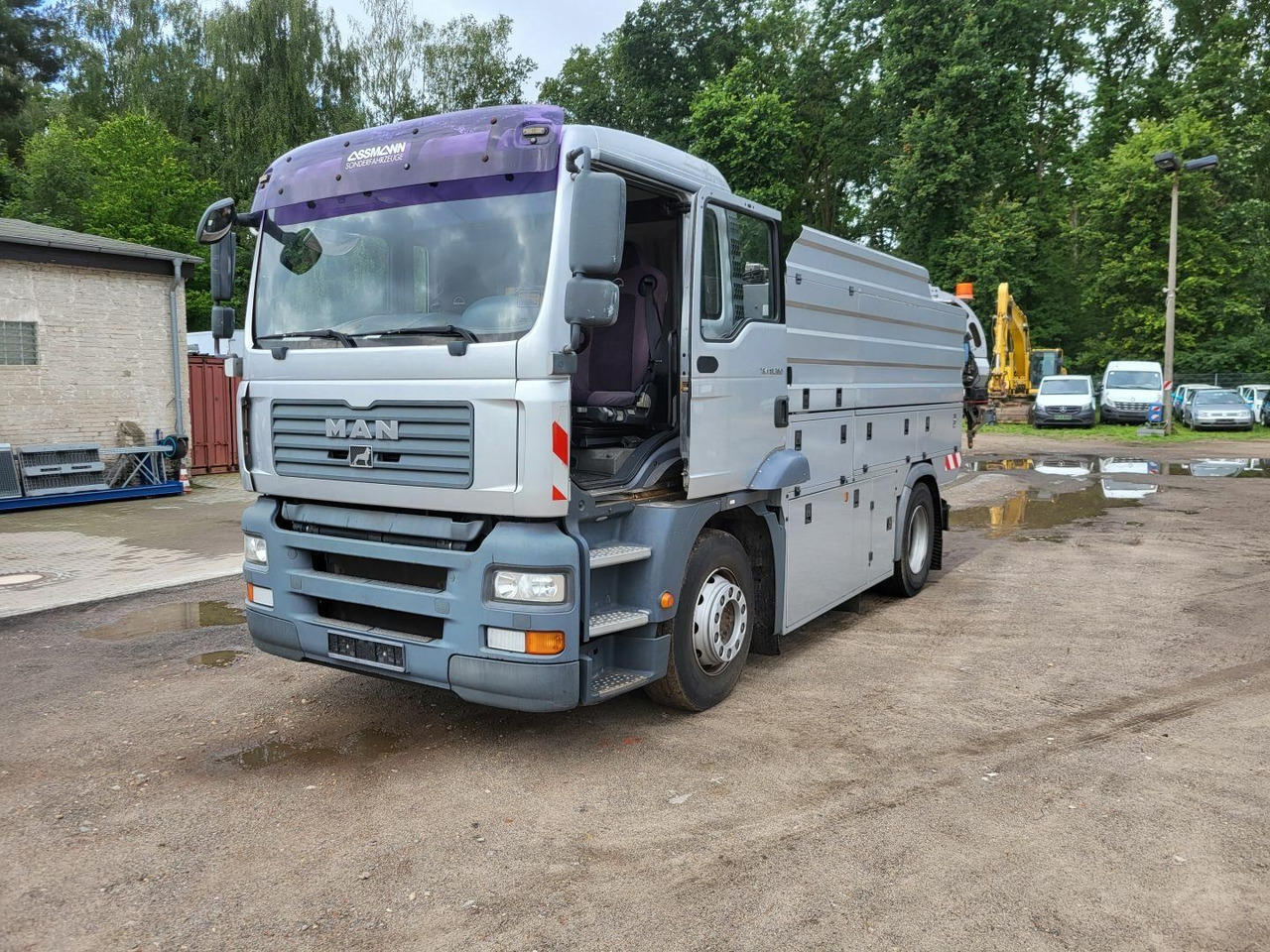 MAN TGA 18.360 4x2 HD-Kanalreiniger ASSMANN 6500 L - 진공 흡입 트럭 : 사진 2 MAN TGA 18.360 4x2 HD-Kanalreiniger ASSMANN 6500 L - 진공 흡입 트럭 : 사진 2