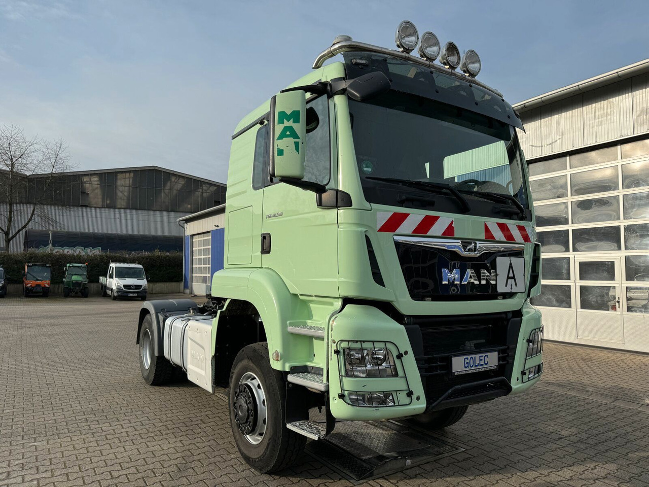 MAN TGS 18.510 4x4 SZM - Kipphyd. Blatt Luft - 트랙터 유닛 : 사진 1 MAN TGS 18.510 4x4 SZM - Kipphyd. Blatt Luft - 트랙터 유닛 : 사진 1