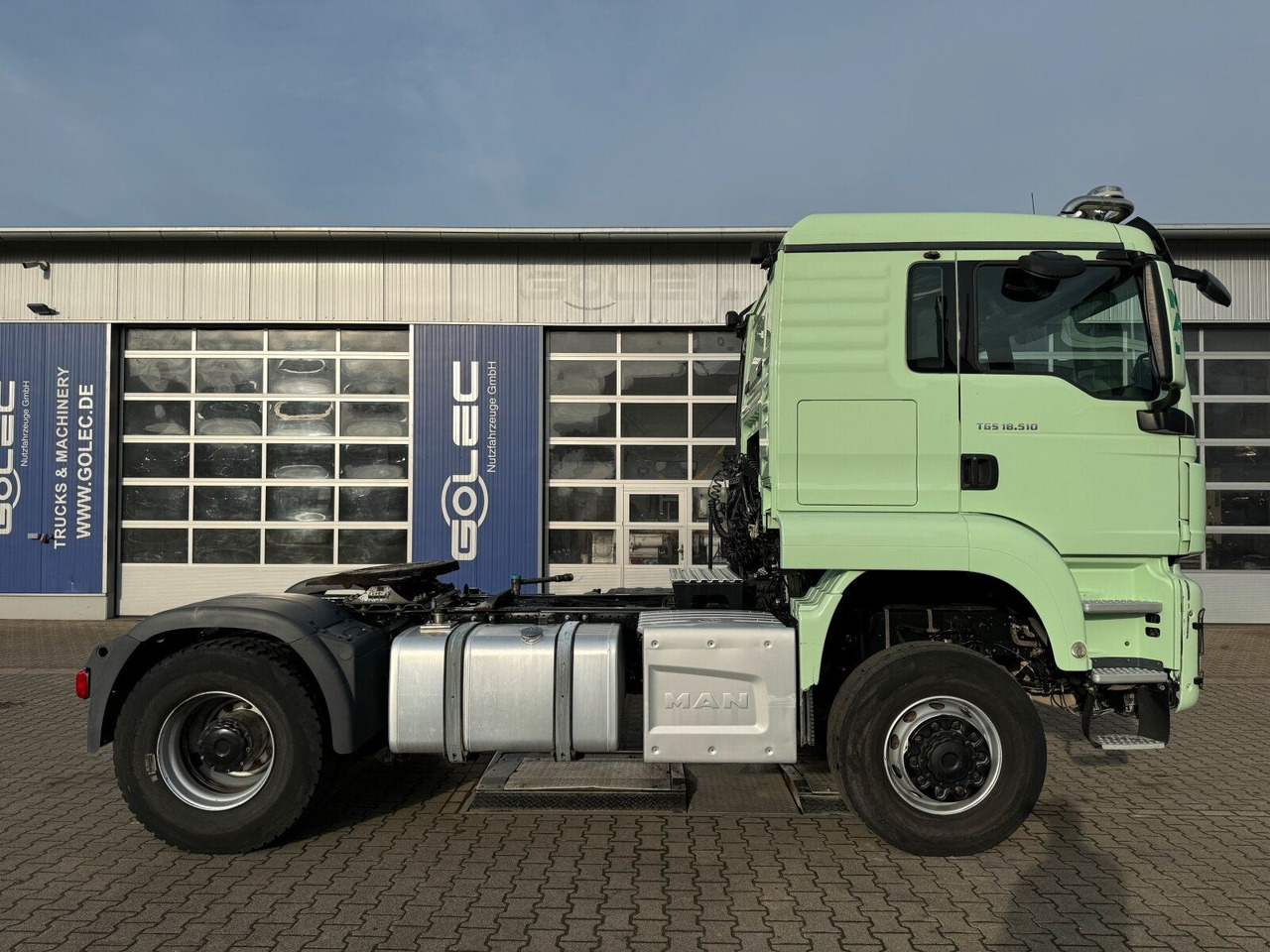 MAN TGS 18.510 4x4 SZM - Kipphyd. Blatt Luft - 트랙터 유닛 : 사진 3 MAN TGS 18.510 4x4 SZM - Kipphyd. Blatt Luft - 트랙터 유닛 : 사진 3