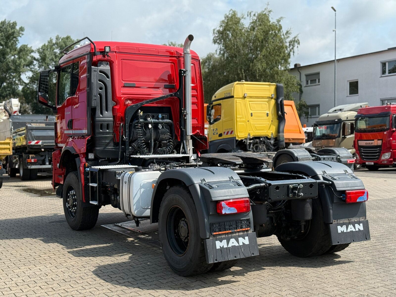 MAN TGS 18.520 4x4 SZM - Kipphyd. Blatt Luft Pritard - 트랙터 유닛 : 사진 5 MAN TGS 18.520 4x4 SZM - Kipphyd. Blatt Luft Pritard - 트랙터 유닛 : 사진 5