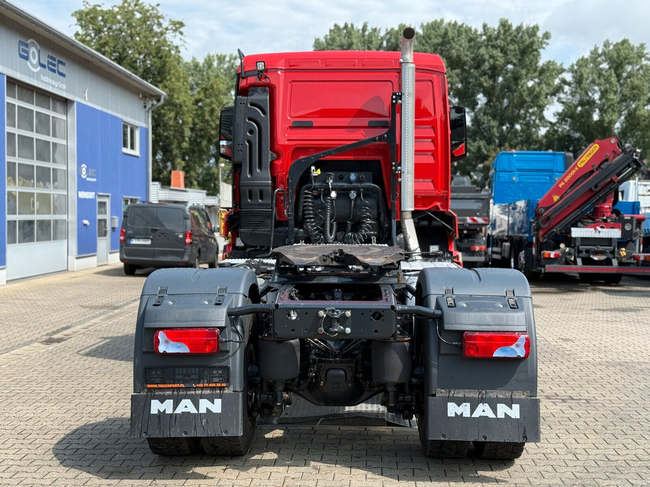 MAN TGS 18.520 4x4 SZM - Kipphyd. Blatt Luft Pritard - 트랙터 유닛 : 사진 4 MAN TGS 18.520 4x4 SZM - Kipphyd. Blatt Luft Pritard - 트랙터 유닛 : 사진 4