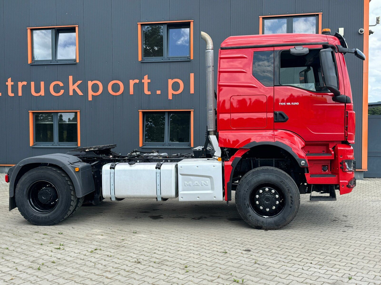 MAN TGS 18.520 4x4 SZM - Kipphyd. Blatt Luft Pritard - 트랙터 유닛 : 사진 4 MAN TGS 18.520 4x4 SZM - Kipphyd. Blatt Luft Pritard - 트랙터 유닛 : 사진 4