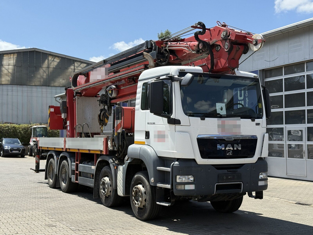 MAN TGS 35.360 8X4 BB Dachdecker Kran bis 52 m - 크레인 트럭 : 사진 1 MAN TGS 35.360 8X4 BB Dachdecker Kran bis 52 m - 크레인 트럭 : 사진 1