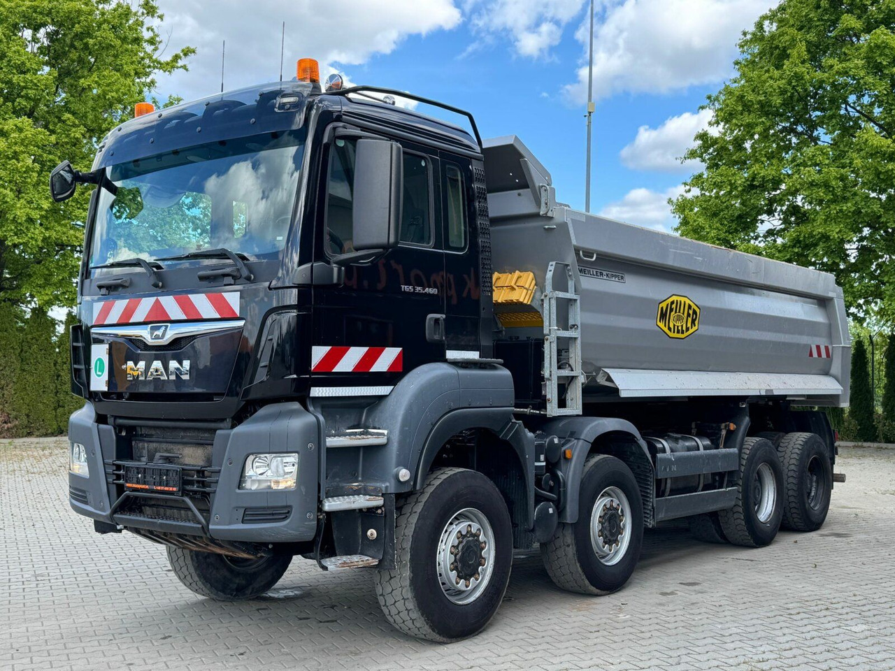 MAN TGS 35.460 8x6 BB Muldenkipper Meiller - 스킵 로더 트럭 : 사진 2 MAN TGS 35.460 8x6 BB Muldenkipper Meiller - 스킵 로더 트럭 : 사진 2