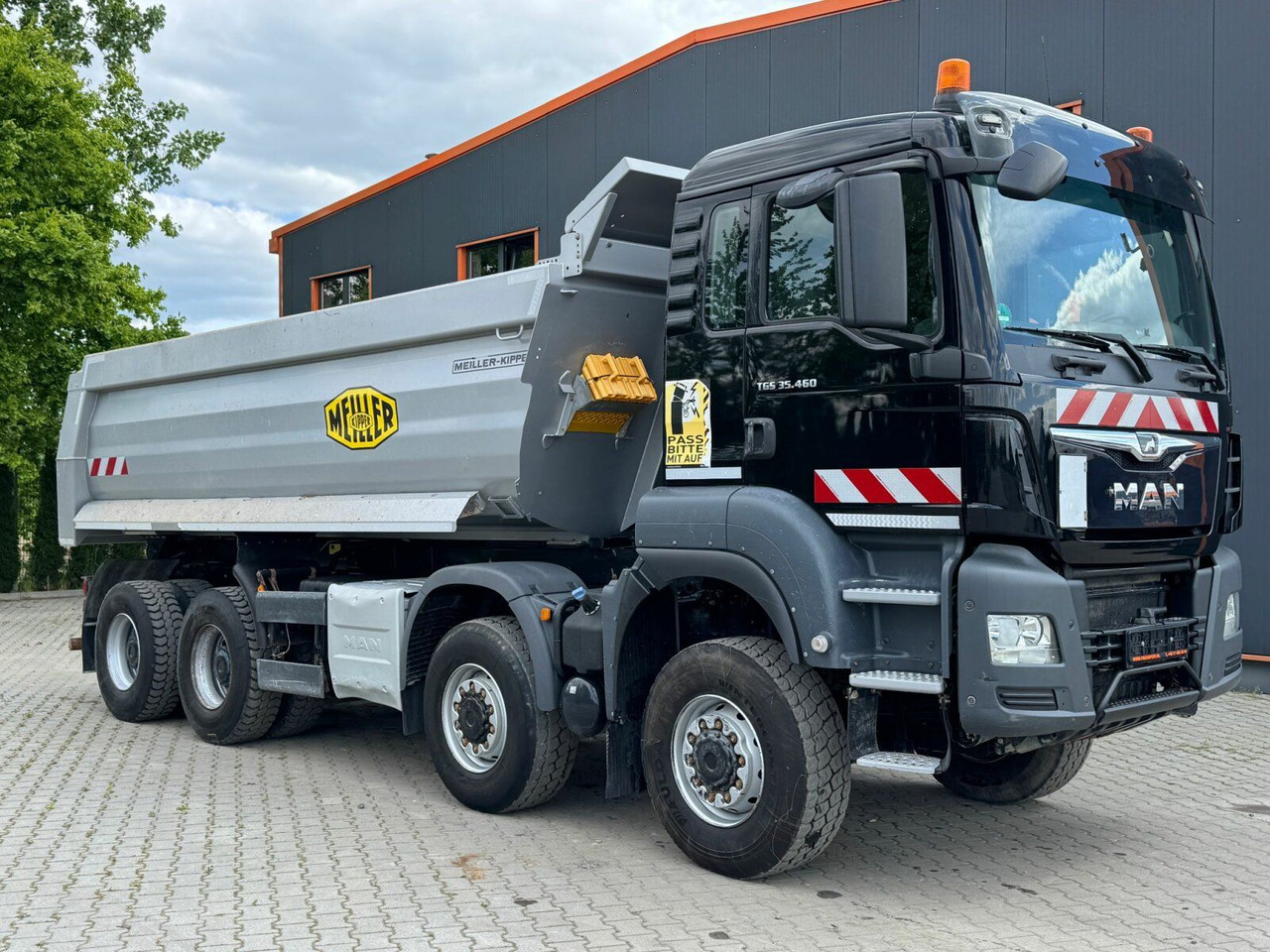 MAN TGS 35.460 8x6 BB Muldenkipper Meiller - 덤프트럭 : 사진 1 MAN TGS 35.460 8x6 BB Muldenkipper Meiller - 덤프트럭 : 사진 1