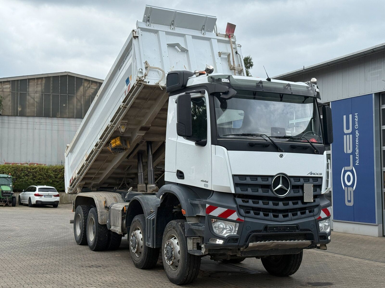 Mercedes-Benz 4145 8x8 Meiler Dreiseitenkipper Bordmatik - 덤프트럭 : 사진 4 Mercedes-Benz 4145 8x8 Meiler Dreiseitenkipper Bordmatik - 덤프트럭 : 사진 4