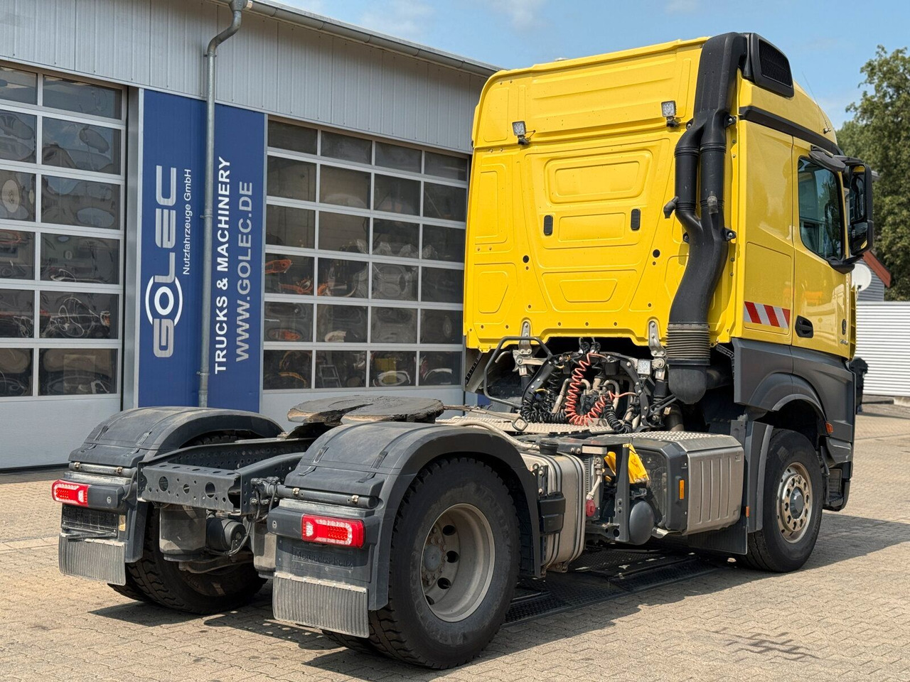 Mercedes-Benz ACTROS 1846 4x4 HAD Eur 6 Kipphydraulik Retarder - 트랙터 유닛 : 사진 3 Mercedes-Benz ACTROS 1846 4x4 HAD Eur 6 Kipphydraulik Retarder - 트랙터 유닛 : 사진 3