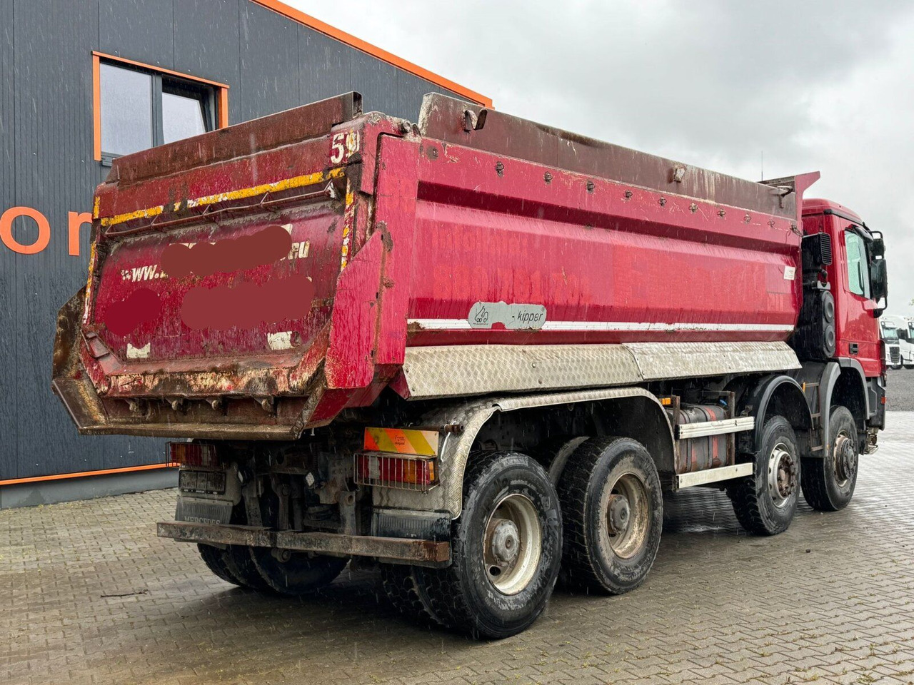 Mercedes-Benz ACTROS 4141 EURO4 8x6 Muldenkipper - 덤프트럭 : 사진 5 Mercedes-Benz ACTROS 4141 EURO4 8x6 Muldenkipper - 덤프트럭 : 사진 5