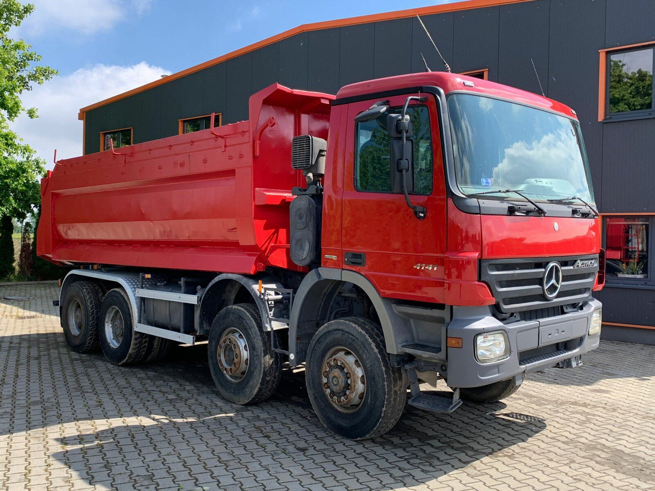Mercedes-Benz ACTROS 4141 EURO4 8x8 Muldenkipper - 덤프트럭 : 사진 1 Mercedes-Benz ACTROS 4141 EURO4 8x8 Muldenkipper - 덤프트럭 : 사진 1