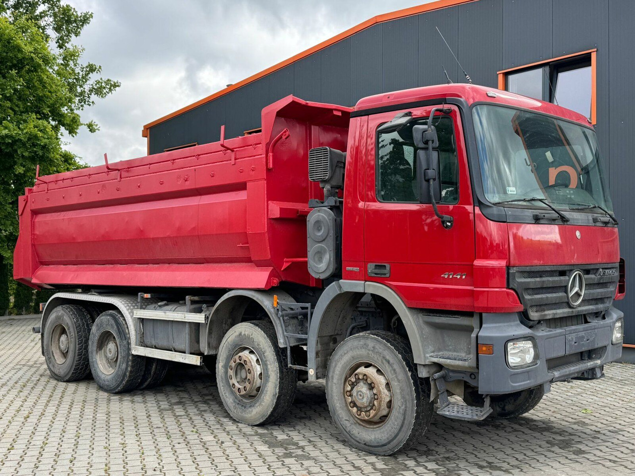 Mercedes-Benz ACTROS 4141 EURO4 8x8 Muldenkipper - 덤프트럭 : 사진 1 Mercedes-Benz ACTROS 4141 EURO4 8x8 Muldenkipper - 덤프트럭 : 사진 1