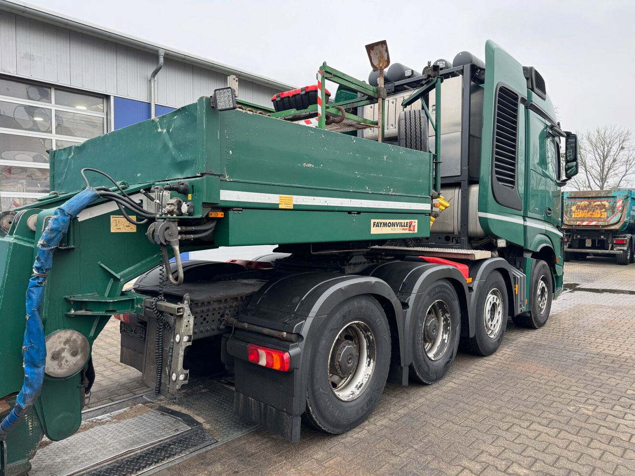 Mercedes-Benz ACTROS 4163 8x4 Schwerlast +Tieflader 4+2 *83 T - 트랙터 유닛 : 사진 5 Mercedes-Benz ACTROS 4163 8x4 Schwerlast +Tieflader 4+2 *83 T - 트랙터 유닛 : 사진 5