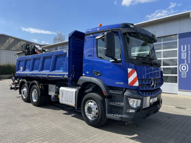 Mercedes-Benz AROCS 2536 6x2*4 Kipper Kran HIAB - 덤프트럭, 크레인 트럭 : 사진 1 Mercedes-Benz AROCS 2536 6x2*4 Kipper Kran HIAB - 덤프트럭, 크레인 트럭 : 사진 1