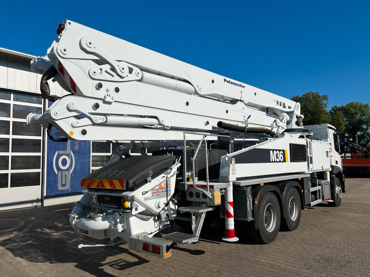 Mercedes-Benz AROCS 2640 6x4 E6 Betonpumpe Putzmeister 36-4 M - 콘크리트 펌프 트럭 : 사진 4 Mercedes-Benz AROCS 2640 6x4 E6 Betonpumpe Putzmeister 36-4 M - 콘크리트 펌프 트럭 : 사진 4