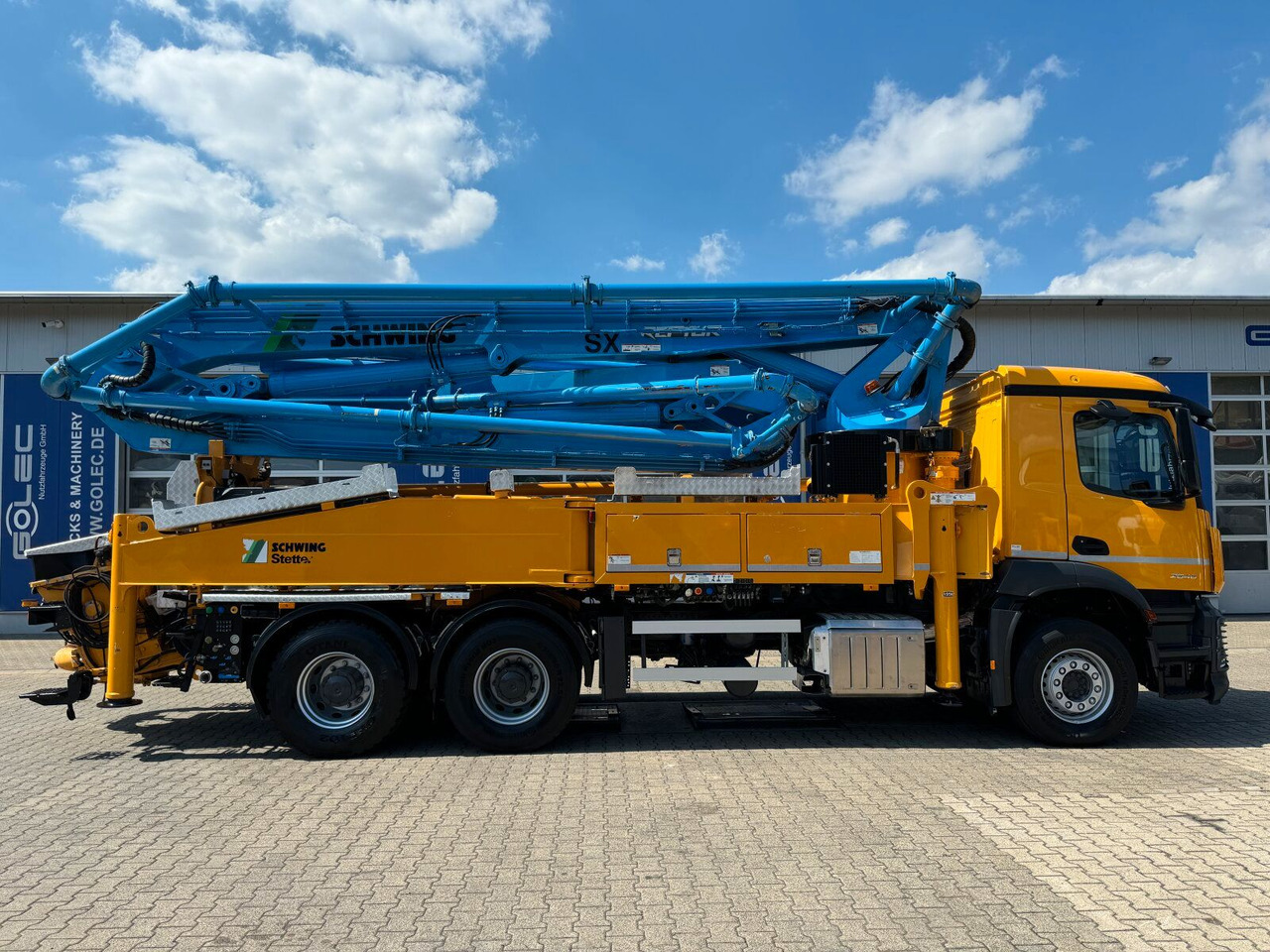 Mercedes-Benz AROCS 2646 6x4 Euro 6 Betonpumpe Schwing S 38 SX - 콘크리트 펌프 트럭 : 사진 3 Mercedes-Benz AROCS 2646 6x4 Euro 6 Betonpumpe Schwing S 38 SX - 콘크리트 펌프 트럭 : 사진 3