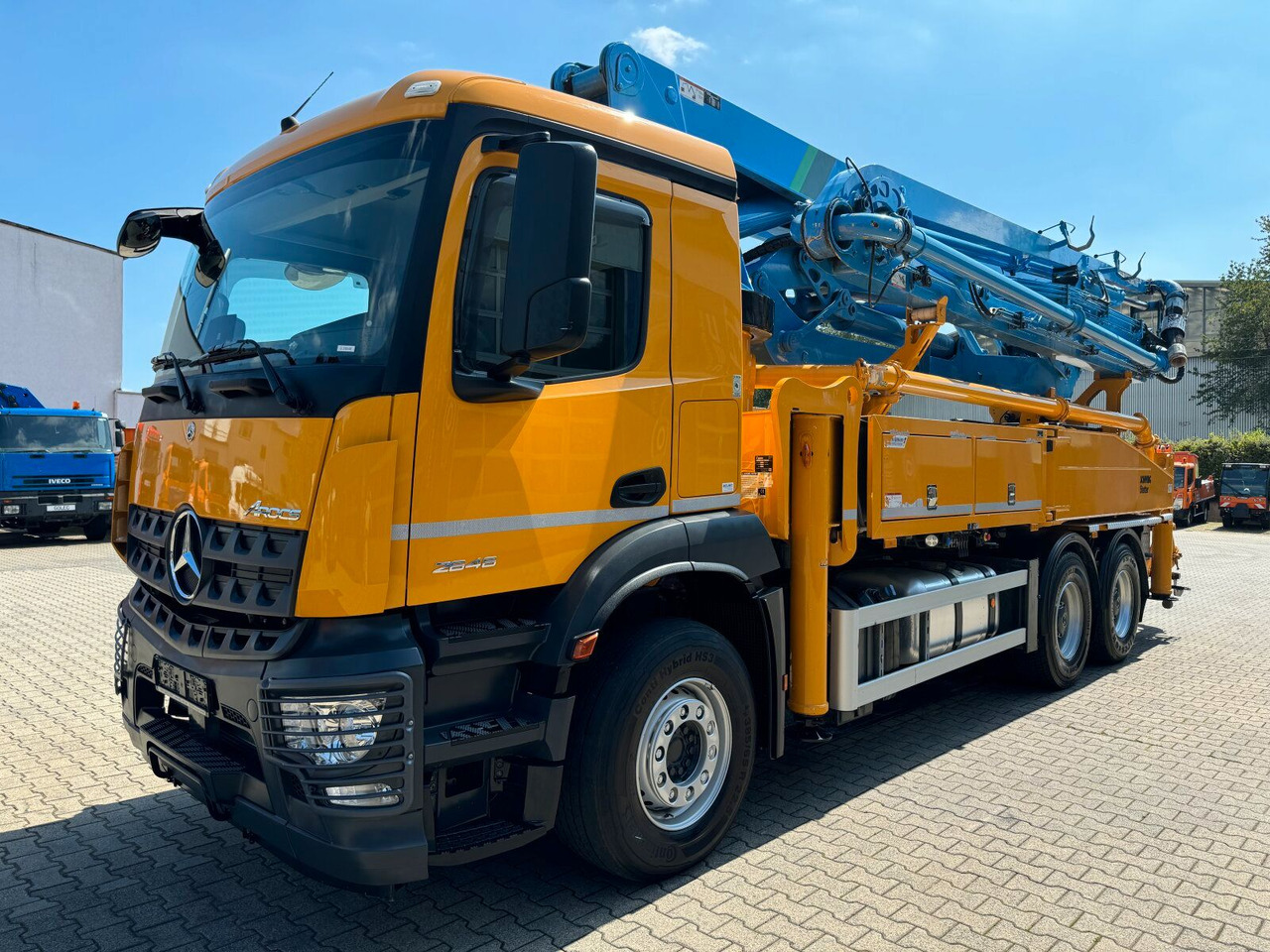 Mercedes-Benz AROCS 2646 6x4 Euro 6 Betonpumpe Schwing S 38 SX - 콘크리트 펌프 트럭 : 사진 2 Mercedes-Benz AROCS 2646 6x4 Euro 6 Betonpumpe Schwing S 38 SX - 콘크리트 펌프 트럭 : 사진 2
