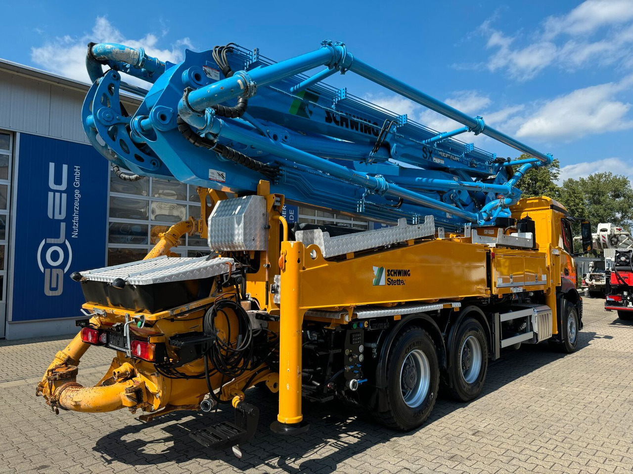 Mercedes-Benz AROCS 2646 6x4 Euro 6 Betonpumpe Schwing S 38 SX - 콘크리트 펌프 트럭 : 사진 4 Mercedes-Benz AROCS 2646 6x4 Euro 6 Betonpumpe Schwing S 38 SX - 콘크리트 펌프 트럭 : 사진 4