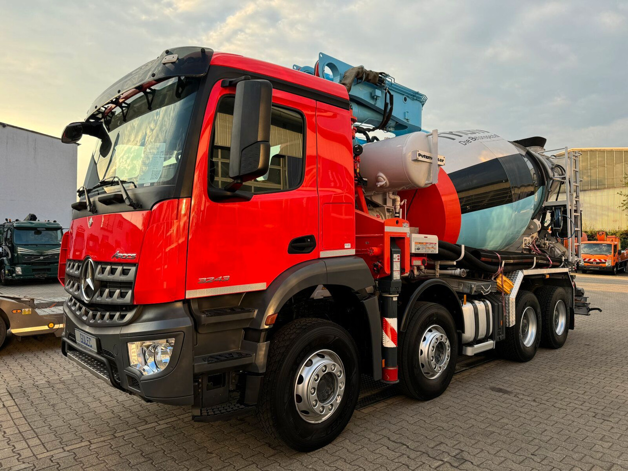 Mercedes-Benz AROCS 3243 8x4 Euro 6 Pumi Putzmeister TMM 24-3 - 콘크리트 펌프 트럭 : 사진 3 Mercedes-Benz AROCS 3243 8x4 Euro 6 Pumi Putzmeister TMM 24-3 - 콘크리트 펌프 트럭 : 사진 3