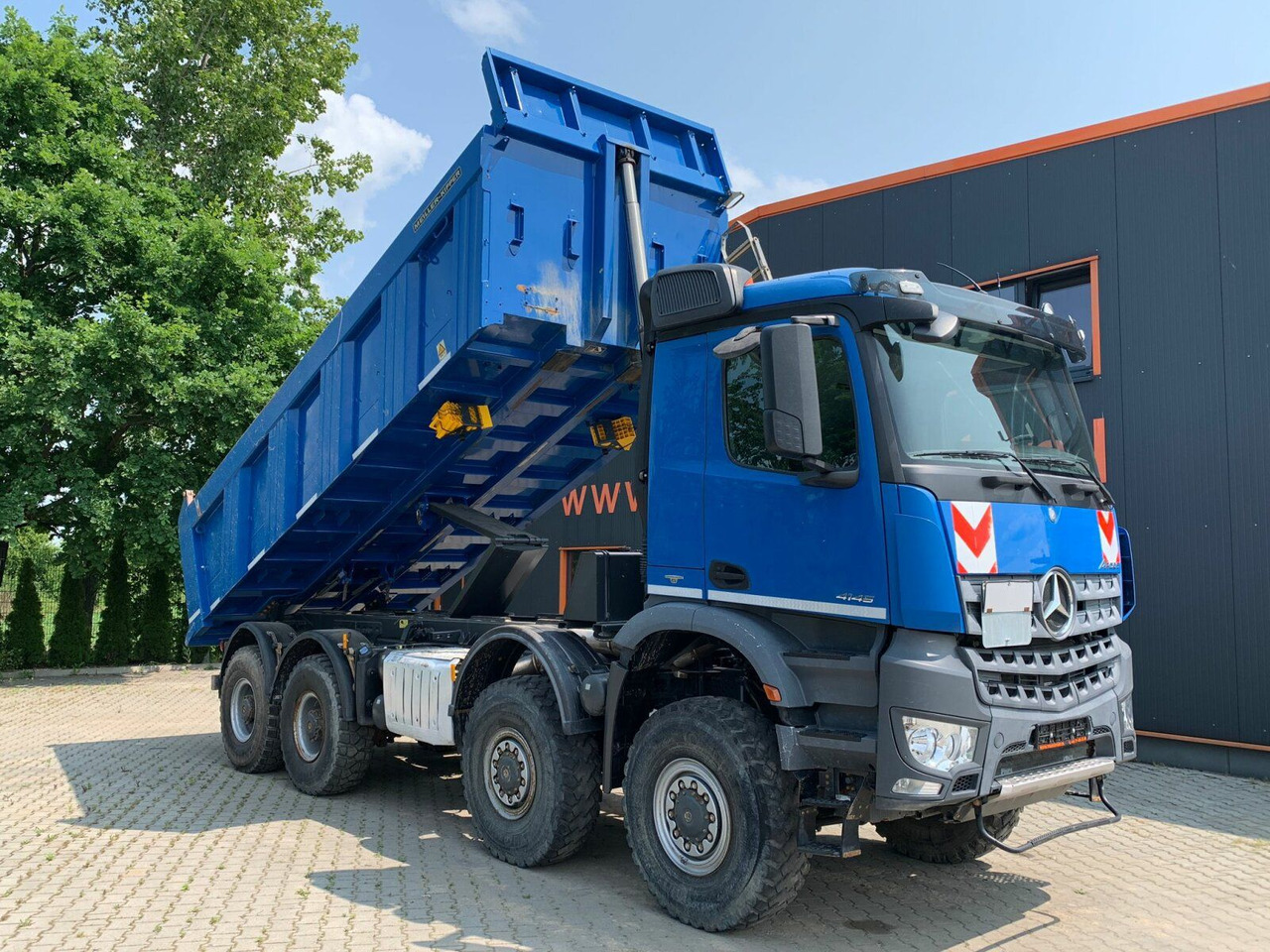 Mercedes-Benz AROCS 4145 8x8 EURO6 Muldenkipper TOP! - 덤프트럭 : 사진 2 Mercedes-Benz AROCS 4145 8x8 EURO6 Muldenkipper TOP! - 덤프트럭 : 사진 2