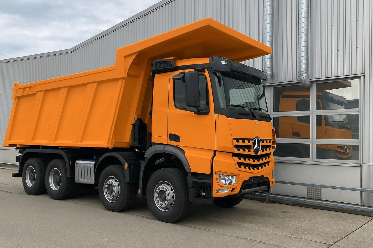 Mercedes-Benz AROCS 4851 8x6 Euro 6 Muldenkipper MEILLER 27 m³ - 덤프트럭 : 사진 1 Mercedes-Benz AROCS 4851 8x6 Euro 6 Muldenkipper MEILLER 27 m³ - 덤프트럭 : 사진 1