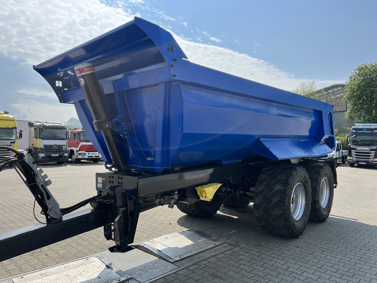 REISCH RTWK-200KS.550 Agro Kippauflieger - 덤프 세미 트레일러 : 사진 1 REISCH RTWK-200KS.550 Agro Kippauflieger - 덤프 세미 트레일러 : 사진 1