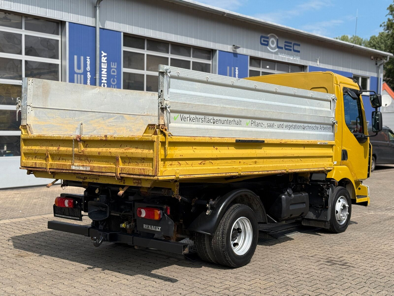 Renault Midlum 4x2 Euro 3 Dreiseitenkipper Meiller - 덤프 밴 : 사진 3 Renault Midlum 4x2 Euro 3 Dreiseitenkipper Meiller - 덤프 밴 : 사진 3