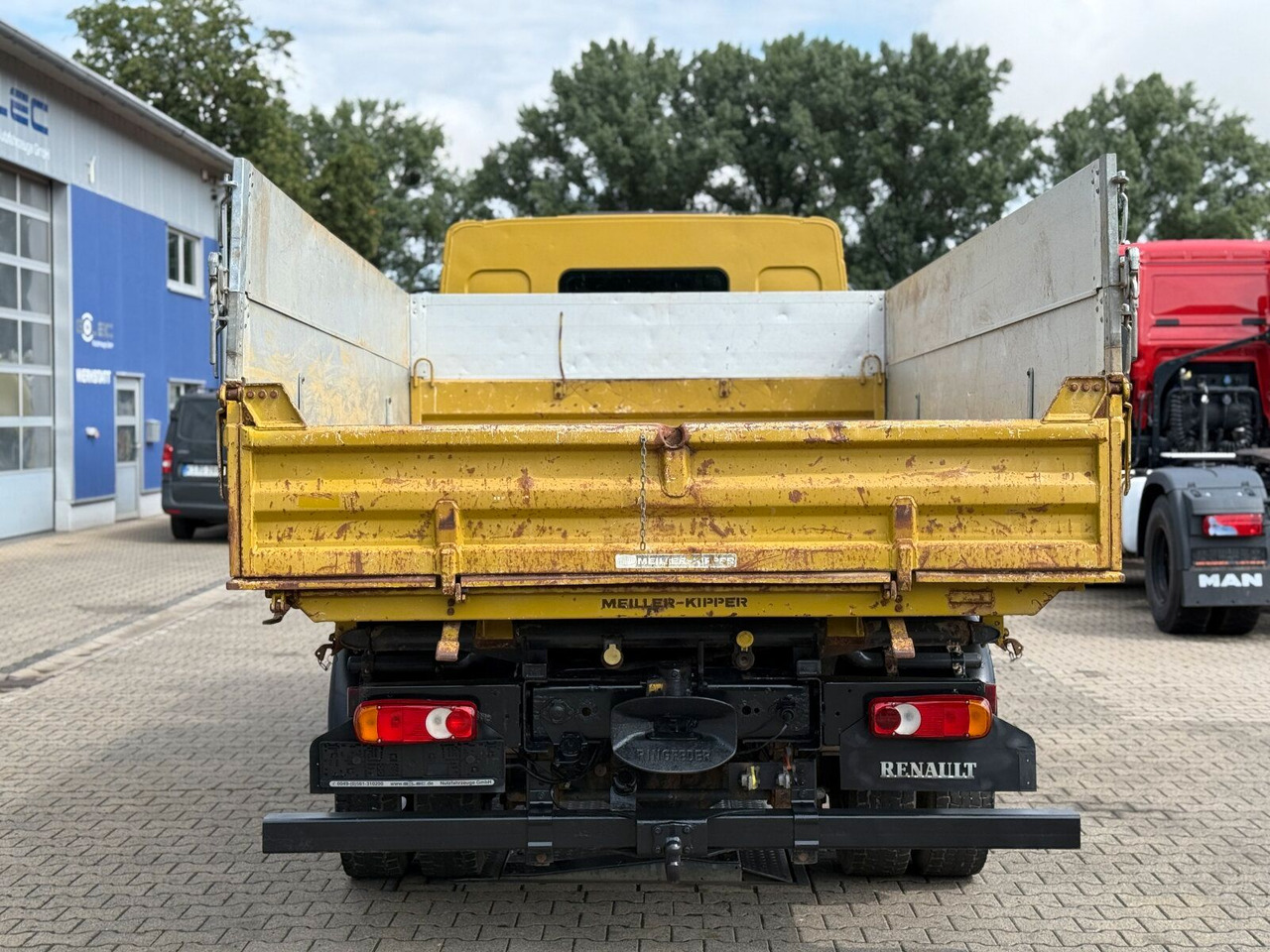 Renault Midlum 4x2 Euro 3 Dreiseitenkipper Meiller - 덤프 밴 : 사진 4 Renault Midlum 4x2 Euro 3 Dreiseitenkipper Meiller - 덤프 밴 : 사진 4