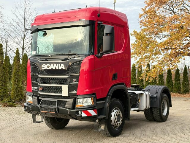 트랙터 유닛 Scania G450 4x4 Euro 6 SZM Kipphydraulik Blatt/ Blatt : 사진 8