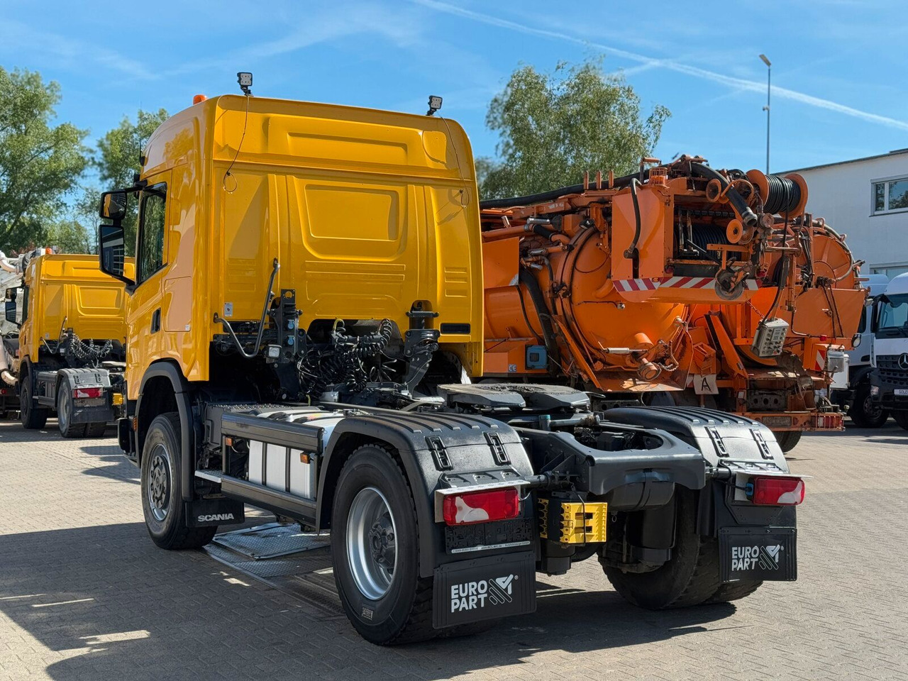Scania G450 XT 4x4 Euro 6 SZM Kipphydraulik Blatt/ Luft - 트랙터 유닛 : 사진 5 Scania G450 XT 4x4 Euro 6 SZM Kipphydraulik Blatt/ Luft - 트랙터 유닛 : 사진 5