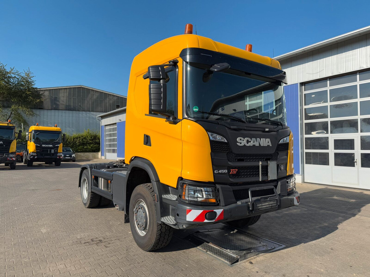 Scania G450 XT 4x4 Euro 6 SZM Kipphydraulik Blatt/ Luft - 트랙터 유닛 : 사진 1 Scania G450 XT 4x4 Euro 6 SZM Kipphydraulik Blatt/ Luft - 트랙터 유닛 : 사진 1