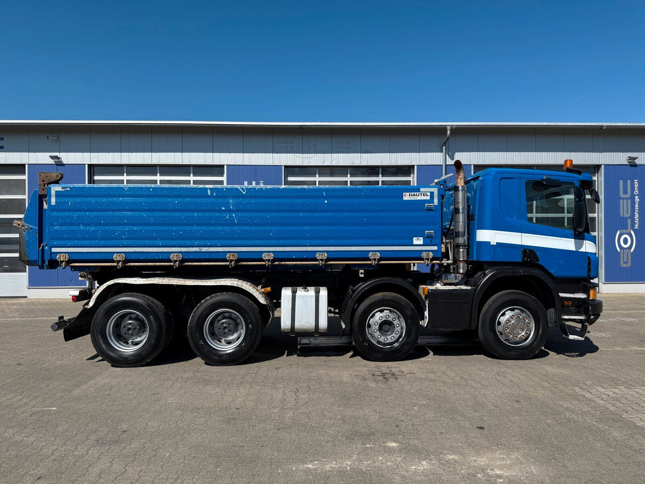 Scania P 410 8x4 Dreiseitenkipper DAUTEL - 덤프트럭 : 사진 3 Scania P 410 8x4 Dreiseitenkipper DAUTEL - 덤프트럭 : 사진 3