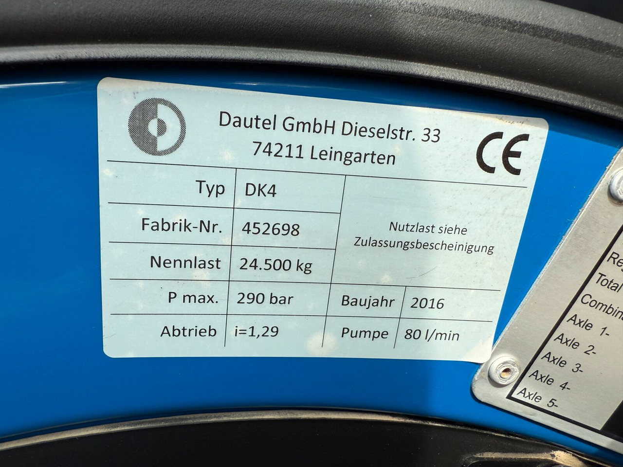 덤프트럭 Scania P 410 8x4 Dreiseitenkipper DAUTEL : 사진 20