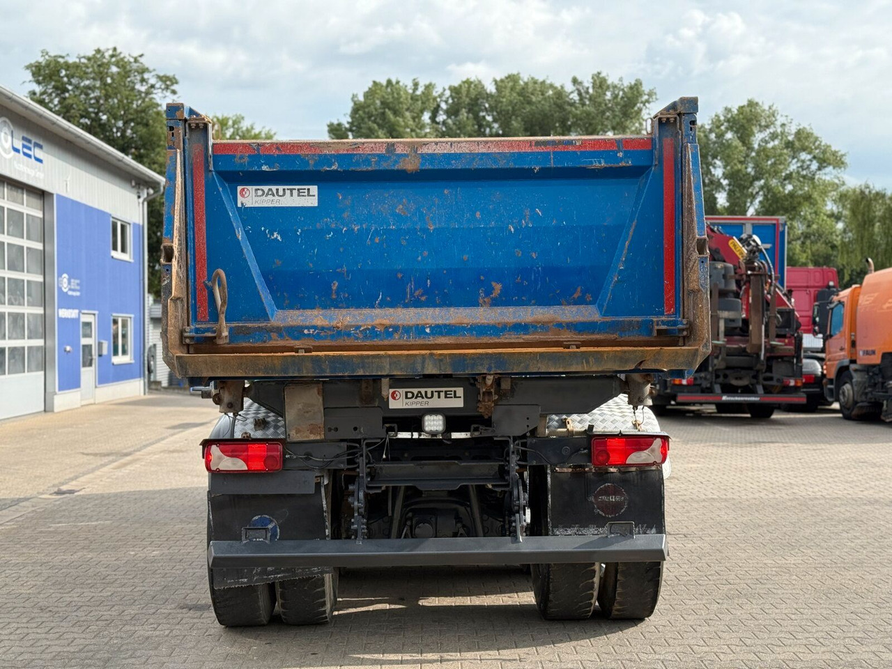 덤프트럭 Scania P 410 8x4 Dreiseitenkipper DAUTEL : 사진 7