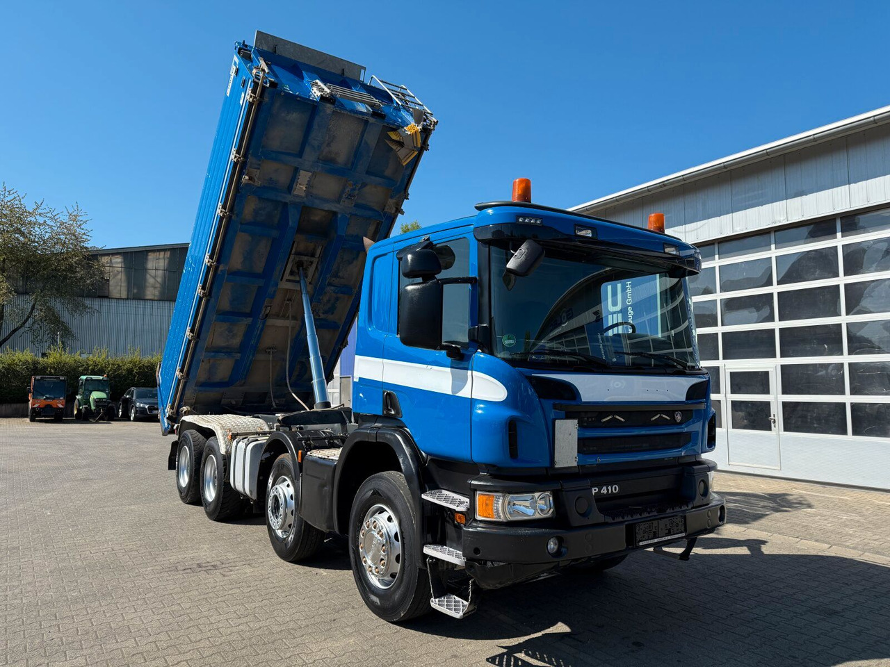 Scania P 410 8x4 Dreiseitenkipper DAUTEL - 덤프트럭 : 사진 2 Scania P 410 8x4 Dreiseitenkipper DAUTEL - 덤프트럭 : 사진 2