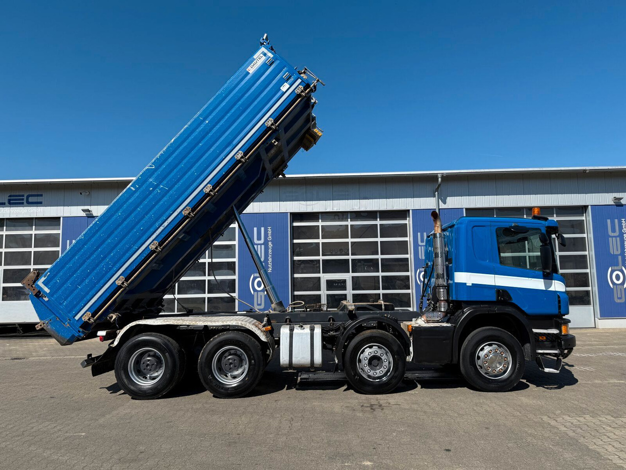 Scania P 410 8x4 Dreiseitenkipper DAUTEL - 덤프트럭 : 사진 4 Scania P 410 8x4 Dreiseitenkipper DAUTEL - 덤프트럭 : 사진 4