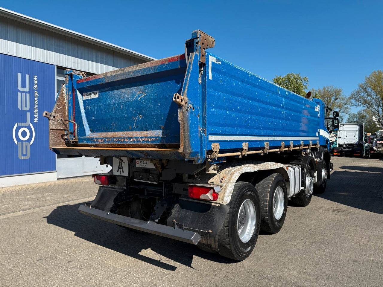 Scania P 410 8x4 Dreiseitenkipper DAUTEL - 덤프트럭 : 사진 5 Scania P 410 8x4 Dreiseitenkipper DAUTEL - 덤프트럭 : 사진 5