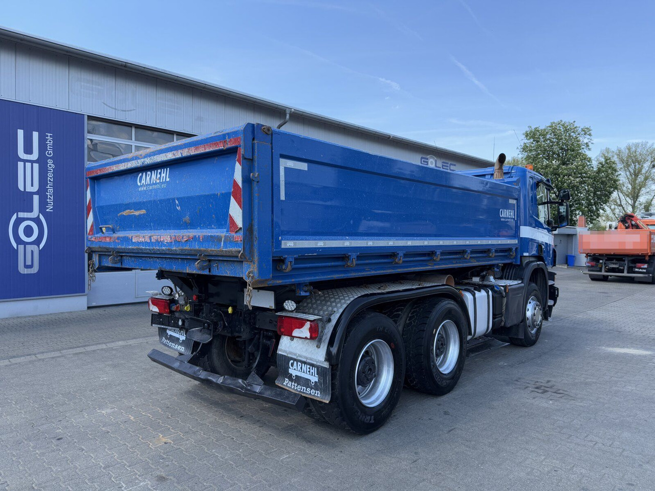Scania P 450 6x4 Dreiseitenkipper DAUTEL - 덤프트럭 : 사진 4 Scania P 450 6x4 Dreiseitenkipper DAUTEL - 덤프트럭 : 사진 4