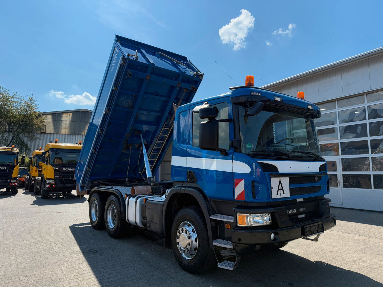 Scania P 450 6x4 Dreiseitenkipper DAUTEL - 덤프트럭 : 사진 2 Scania P 450 6x4 Dreiseitenkipper DAUTEL - 덤프트럭 : 사진 2