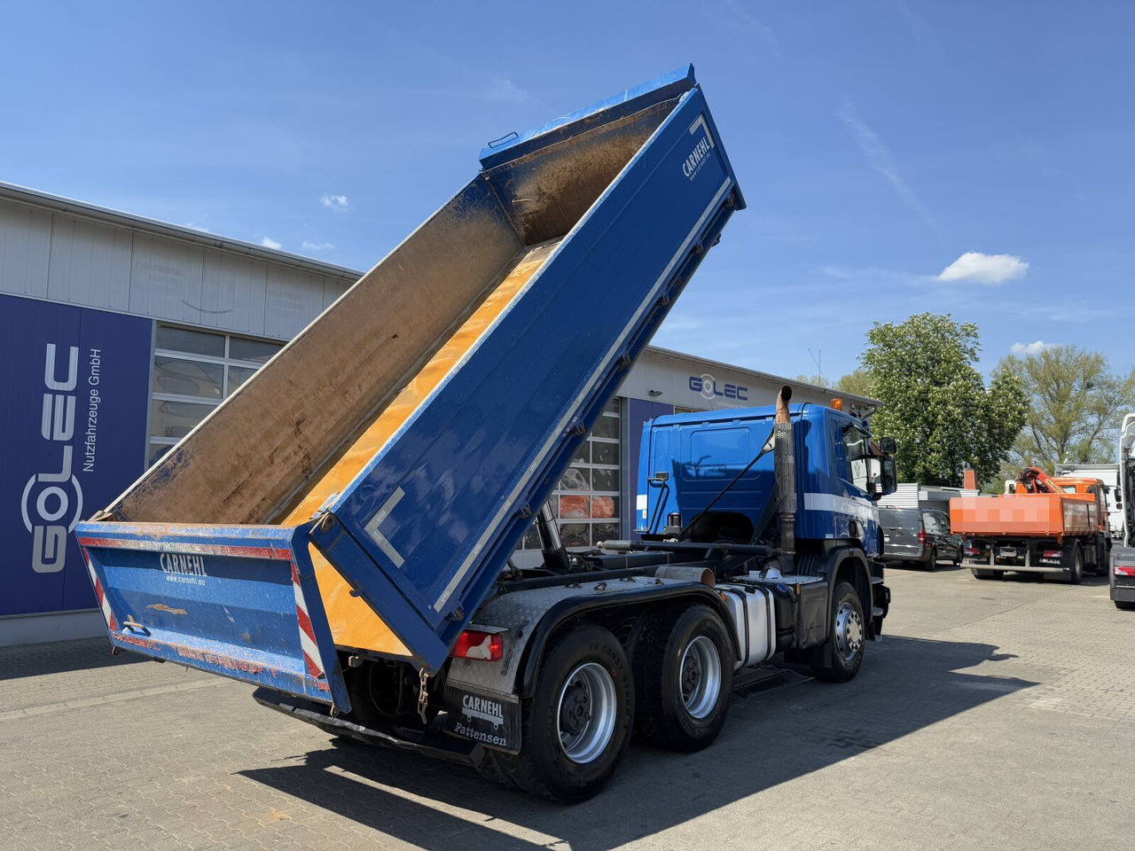Scania P 450 6x4 Dreiseitenkipper DAUTEL - 덤프트럭 : 사진 5 Scania P 450 6x4 Dreiseitenkipper DAUTEL - 덤프트럭 : 사진 5