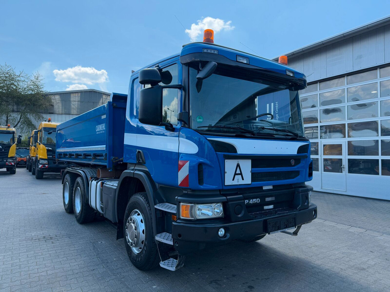 Scania P 450 6x4 Dreiseitenkipper DAUTEL - 덤프트럭 : 사진 1 Scania P 450 6x4 Dreiseitenkipper DAUTEL - 덤프트럭 : 사진 1