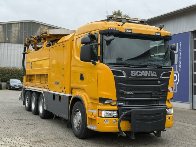 Scania R500 8x4 Kanalreiniger Kombi MÜLLER CM 170 KT - 진공 흡입 트럭 : 사진 1 Scania R500 8x4 Kanalreiniger Kombi MÜLLER CM 170 KT - 진공 흡입 트럭 : 사진 1