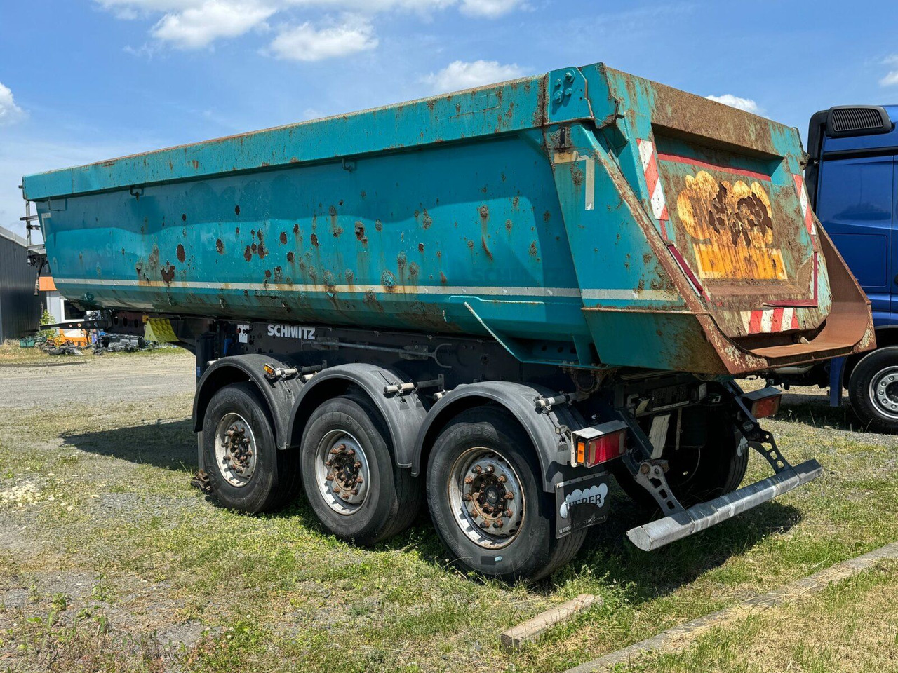 Schmitz Cargobull SKI 24 SL7.2 Kippauflieger 3 Achse - 덤프 세미 트레일러 : 사진 5 Schmitz Cargobull SKI 24 SL7.2 Kippauflieger 3 Achse - 덤프 세미 트레일러 : 사진 5