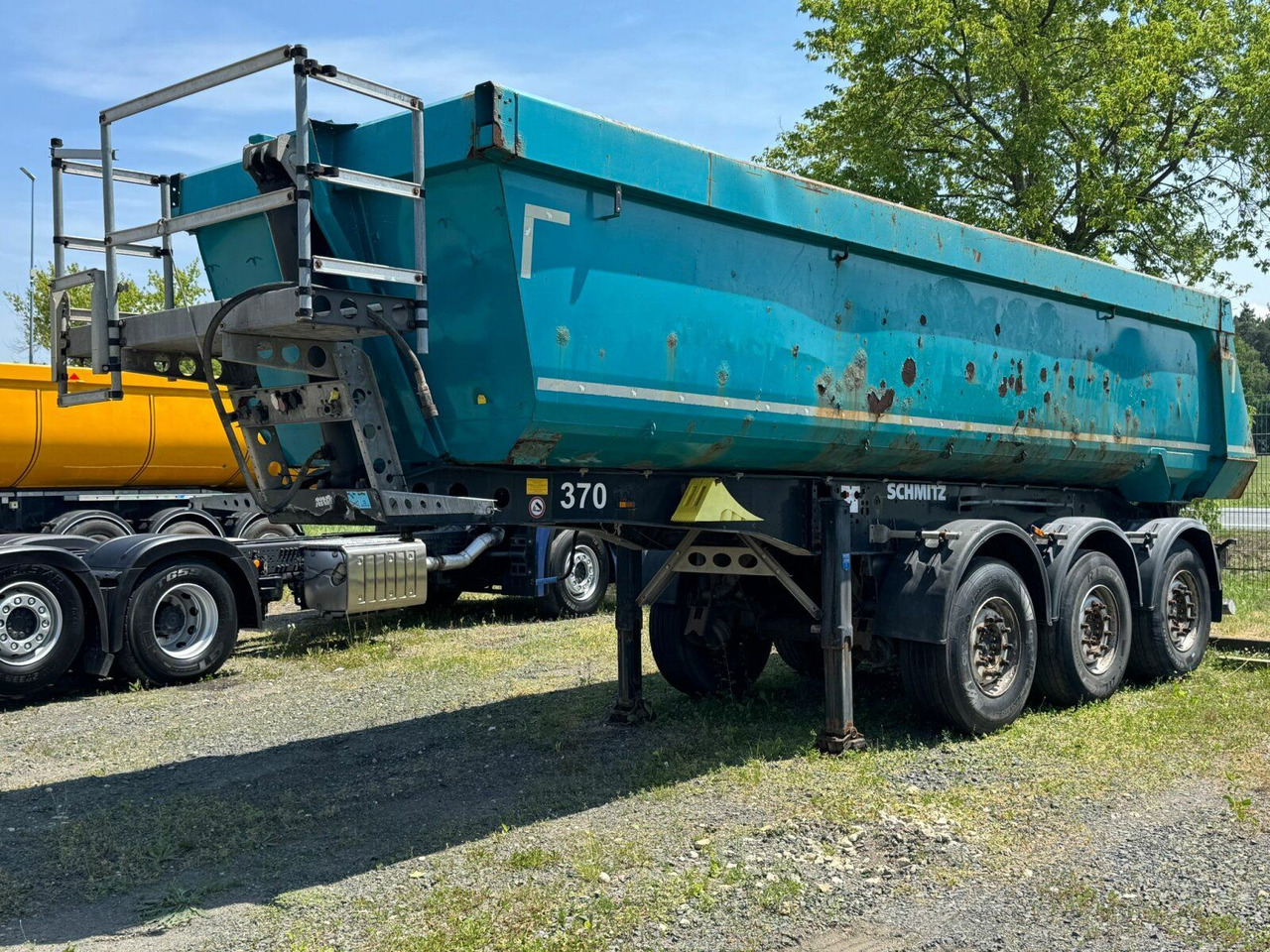 Schmitz Cargobull SKI 24 SL7.2 Kippauflieger 3 Achse - 덤프 세미 트레일러 : 사진 1 Schmitz Cargobull SKI 24 SL7.2 Kippauflieger 3 Achse - 덤프 세미 트레일러 : 사진 1